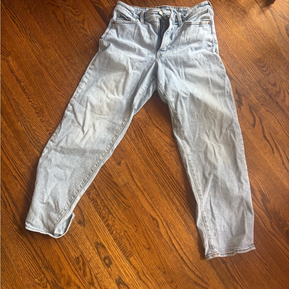 Old Navy Light Blue Straight Leg Jeans